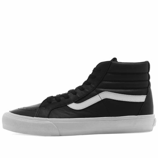 VANS VAULT UA SK8-HI REISSUE LX BLACK LEATHER ORIGINAL VN0A4BVH9H9