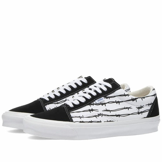 VANS VAULT UA OLD SKOOL NS OG LX BARBED WIRE BLACK VN0A4UUT9XT1