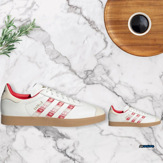 Adidas Gazelle Christmas Cloud White Wonder ORIGINAL GZ4709