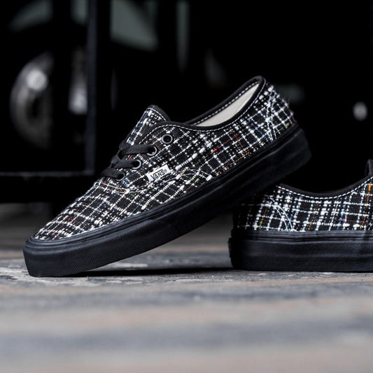 Vans Authentic Classic Woven Plaid Black ORIGINAL