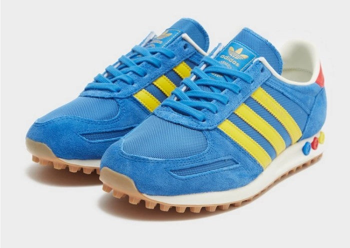 Adidas LA Trainer Blue Yellow Soft Red Exclusive IG7878