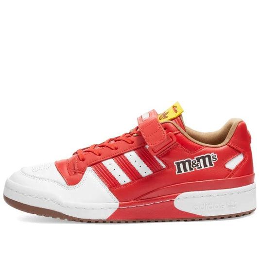 ADIDAS X M&M'S FORUM LO 84 RED & YELLOW ORIGINAL GZ1935