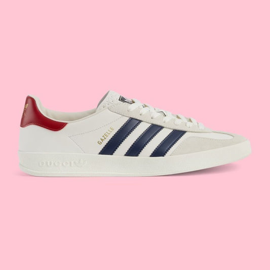 Adidas Gucci Gazelle Indoor White Navy Exclusive ORIGINAL