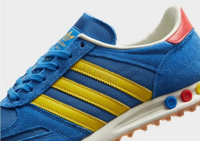 Adidas LA Trainer Blue Yellow Soft Red Exclusive IG7878