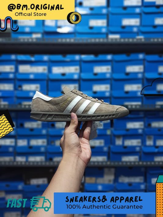 Adidas Hamburg Clear Brown Cream Blacksole ORIGINAL