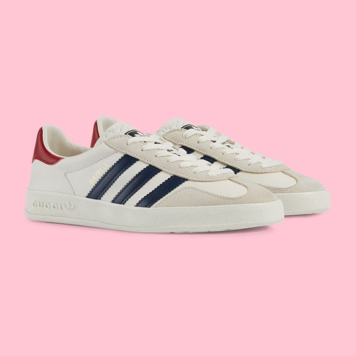 Adidas Gucci Gazelle Indoor White Navy Exclusive ORIGINAL