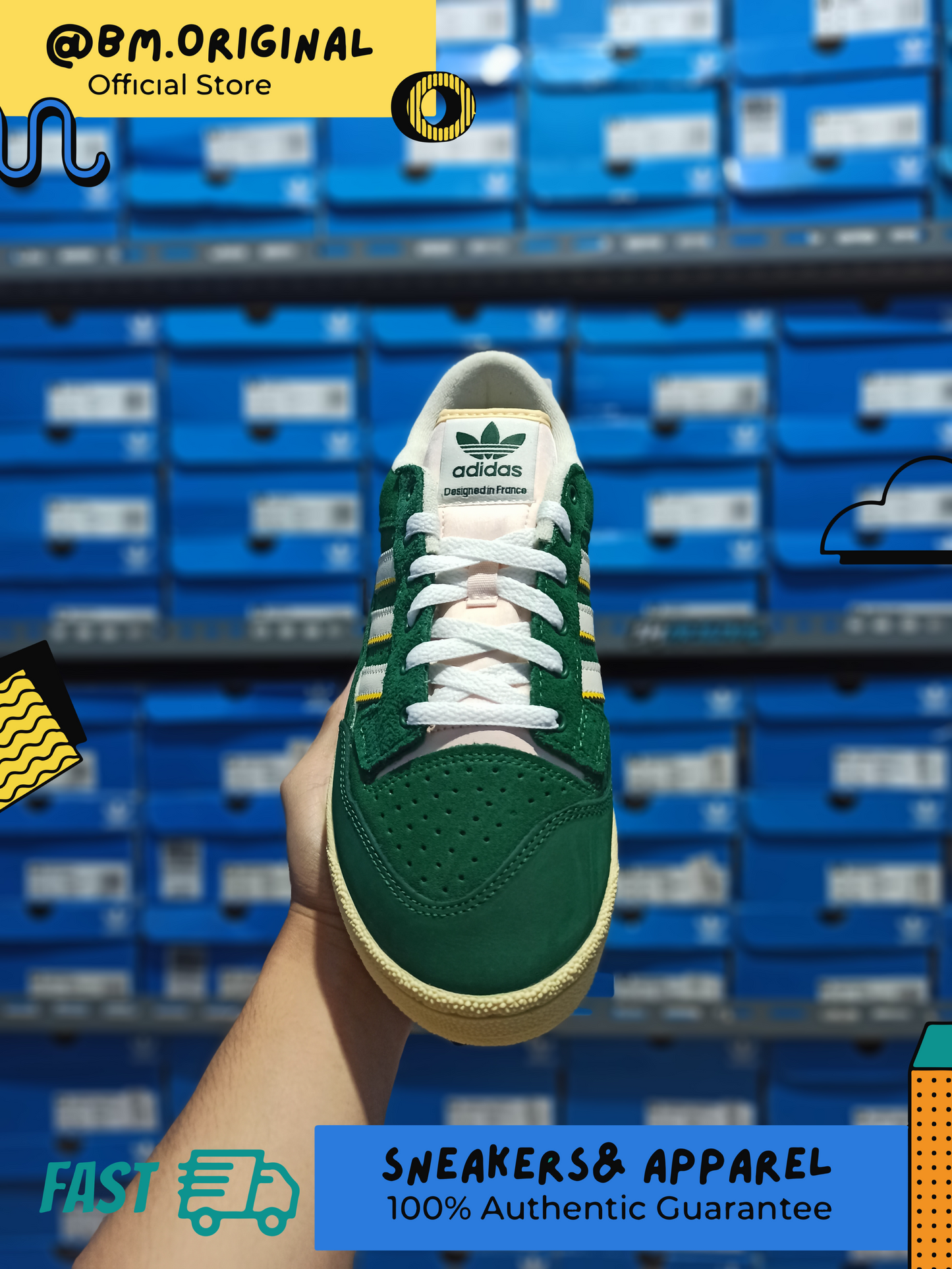 Adidas Centennial 85 Low College Green Cream FZ5880