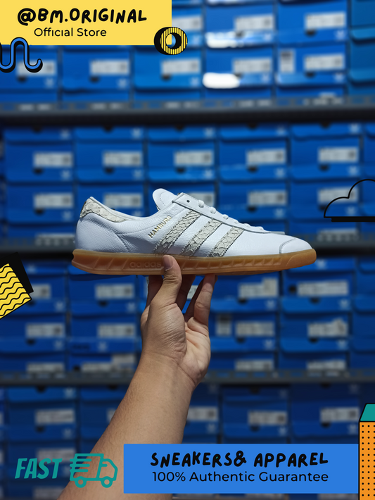 Adidas Hamburg Fish Market White Gumsole ORIGINAL EF5673