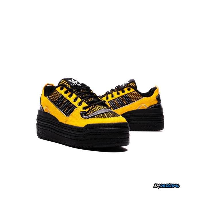 Adidas Triple Platform Low Crew Yellow Core Black ORIGINAL GY9608