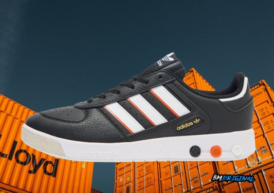 Adidas G.S Grand Slam Black White Orange Leather Exclusive ORIGINAL