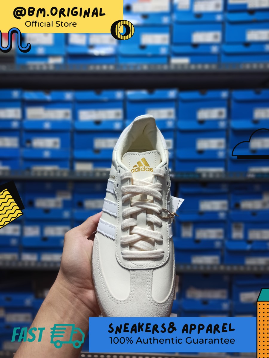 Adidas Velosamba Cream White Core White Wild Sepia ORIGINAL FW4455