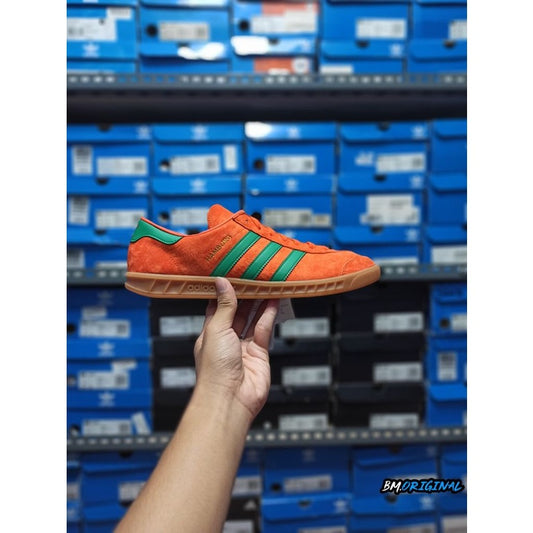 Adidas Hamburg Green Orange H00447