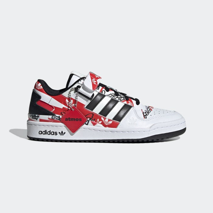 Adidas Forum Low x ATMOS White Black Multicolor GW3487