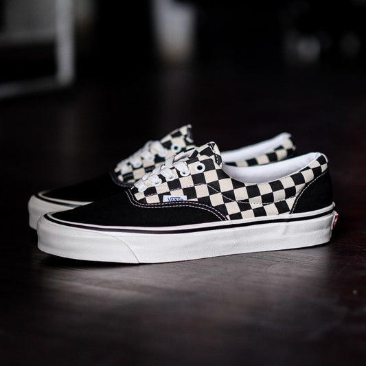 Vans Era DX Anaheim Factory Checkerboard Black White ORIGINAL