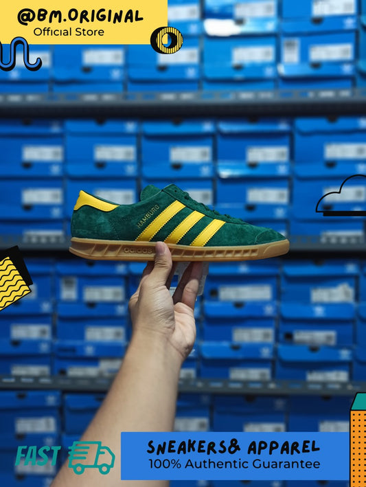 Adidas Hamburg OG Collegiate Green Yellow ORIGINAL GW5752