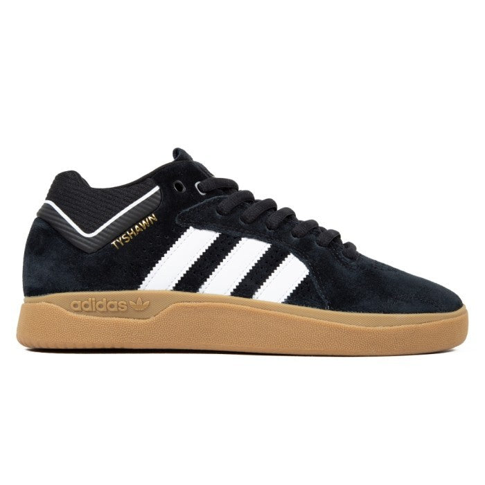 Adidas Skateboarding Tyshawn Core Black White Gold Metallic GY6946