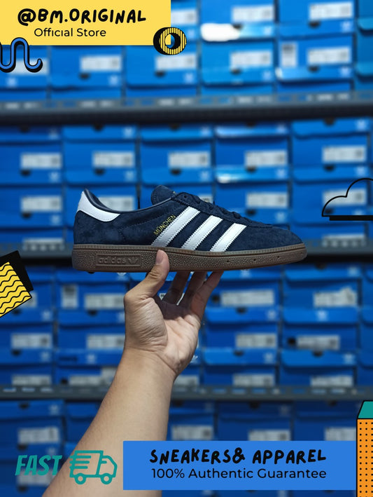 Adidas Munchen Navy Gold Metallic ORIGINAL GX8658